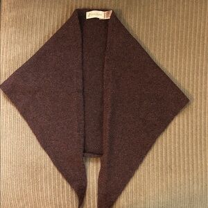 Burgundy  wool blended Women Sweater